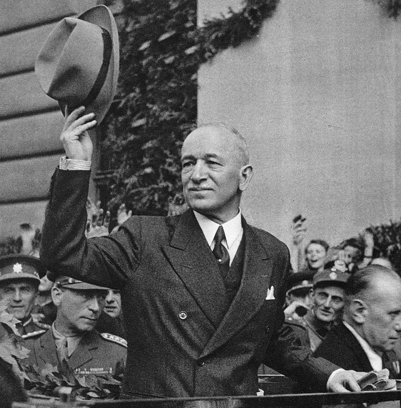 16.5.1945 Prezident Beneš se vrátil z londýnského exilu